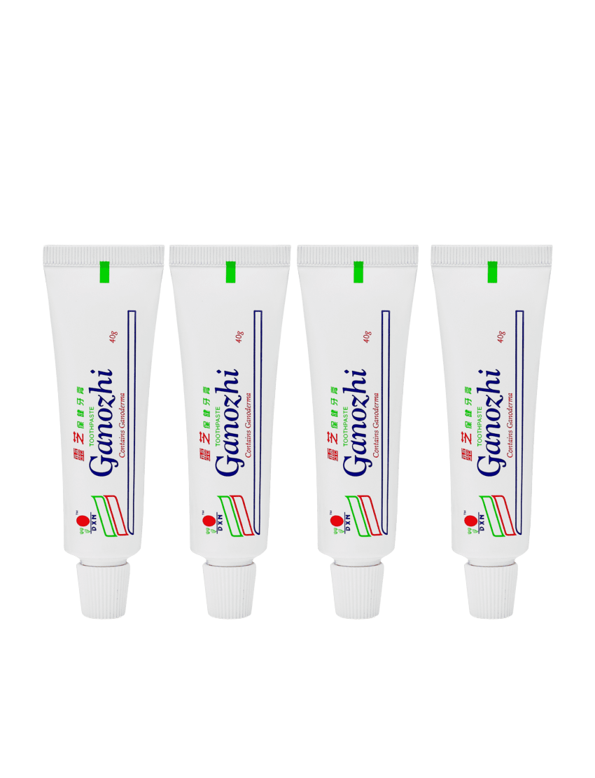 Dentifrice Ganozhi DXN - Lot de 4 (40gr x4)